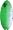 #1 - green with white rail and blue lines