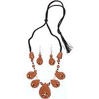 Womens Jewelry Necklace and Earing In Terracota(mnklcs003)