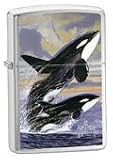 Zippo Guy Harvey Killer Whales Lighter