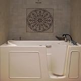 Walk-in Bath Tub, American Made, Non-Leak, M3053 Standard Soaker System - Right, White