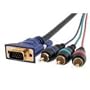 12ftVGA to 3 RCA component video cable (HD15 - 3-RCA)