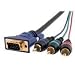 12ftVGA to 3 RCA component video cable (HD15 - 3-RCA)