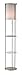 Adesso 3666-22 Holden Shelf Floor Lamp, Satin Steel Finish