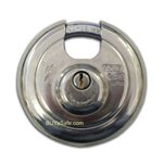 D2690 Large Abus, Stainless-Steel Original Diskus Lock.