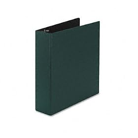Durable EZ-Turn Ring Reference Binder, 11 x 8-1/2, 2 Capacity, Green