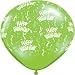 Qualatex 11 Round Fantasy Assorted Balloon (Multi-Pack 25)