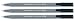 Electronics : Staedtler Triplus Fineliner Pen Ergonomic Barrel 0.8mm Tip 0.3mm Line Black Ref 334-9 [Pack 10]