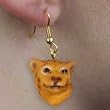 Leopard - African Safari Figurine Jewelry - Hook