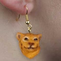 Leopard - African Safari Figurine Jewelry - Hook