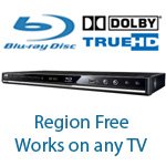 JVC XV-BP10 Region Free DVD Blu Ray Player