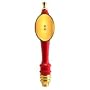 Pub Style Beer Tap Handle with Oval Shield: BLACK