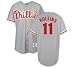 Jimmy Rollins #11 Phillies Adult Away Jersey