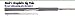 B'N'M - Graphite Jig Pole 11' /2 Piece