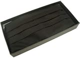 Black Silk Cummerbund by Michelsons
