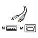 Belkin USB-A/Mini 5P-B Gold Cable A/B - 6Feet