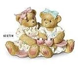 Cherished teddies When you find A Sunbeam, Share the Warmth~2 sisters having cocoa