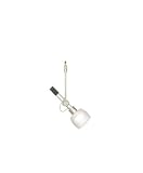 Alfa Lighting SP521-STN-FRT Satellite Quick Jack Directional Low Voltage MR16 Lamp Holder - Satin Nickel with Frosted Glass