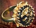 Pirates of the Caribbean: Jack Sparrow Button Ring Replica