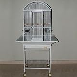 Avian Adventures Nina Dometop Bird Cage in White