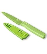 Kuhn Rikon Colori Nonstick Paring Knife- Green