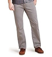 Big & Tall Luxury Flat Front Straight Leg Regular Fit Jeans