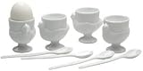 RSVP 8 Piece Egg Cup & Spoon Set