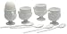 RSVP 8 Piece Egg Cup & Spoon Set