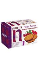 Nairns Mixed Berry wheat free cookies 7oz