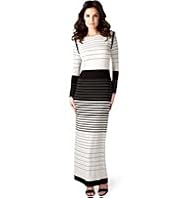 Per Una Speziale Striped & Colour Block Maxi Dress