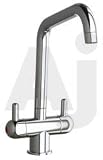 Elkay LK7324BC Moda Kitchen Faucet Brushed Chrome Solid Brass Height: 12 1/5