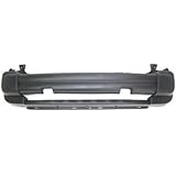 Evan-Fischer EVA17872017640 Bumper Cover Front Facial Plastic Raw With tow hook provision holes for air and turn signal light