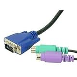 LogiLink Octopus Kabel KVM zu PC 2m (VGA M/F, 4x PS/2 M)