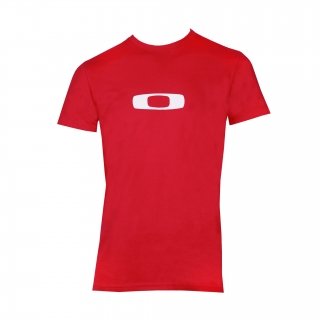 Oakley Herren T-Shirt Square Me, red line, XL, 452500SSFM Preisvergleich