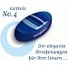 scatolenti ciottolo No.4 - Streifen Blau