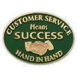 Customer Service - Success Pin