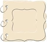 Bo Bunny Mini Edgy Chipboard With Die Cut Acrylic Cover 6.25 X8.75 Chiffon Bracket MEA CB CB706 2 Items Order