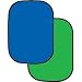 Reversible / Flex - Blue & Green Background 5'x7'