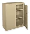 Storelogic 1UFC3 Unassembled Storage Cabinet, H42, W36, Sand