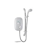 Mira Event XS M Manual Power Shower - White/Chrome