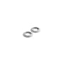 Baldwin 4965.150.BIN 5/8-Inch Diameter Cabinet Knob Back Plate, Satin Nickel