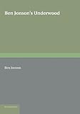 Ben Jonson's Underwoods