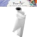 Premier Imaging Premium Photo Textured Luster RC Inkjet Paper, 10.4mil, 260g/m2, 4 x 33' Roll
