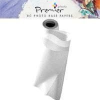 Premier Imaging Premium Photo Textured Luster RC Inkjet Paper, 10.4mil, 260g/m2, 4 x 33' Roll