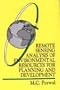 Remote sensing analysis of environmental resources for planning and development