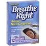 Breathe Right Nasal Strips, Clear, Small/Medium - 12 ea