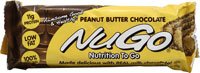 NuGo Nutrition NuGo Nutrition To Go Peanut Butter Chocolate -- 11 g - 15 Bars