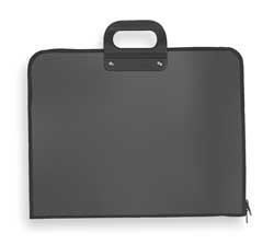 Dakota Designs 2LKG7 Portfolio Binder, O-Ring, 14x20, Blk