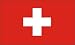 SWITZERLAND SWISS CONFEDERATION RED SQUARE & CROSS FLAG