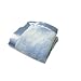 Elegant Baby Light Blue Microfiber Security Blankie 20 x 20 With Silky Satin Back and Binding Trim