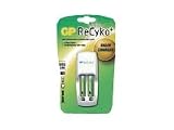GP ReCyko+ Ladeger&auml;t f&uuml;r 2 Akkus inkl. 2x AAA Akkus, 850 mAh
